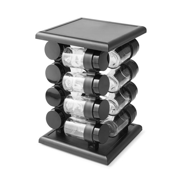 16 Piece Spice Jar Set with Stand - Anko