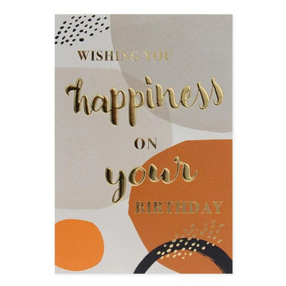 Connections from Hallmark Birthday Card - Wishing You Happiness on Your Birthday