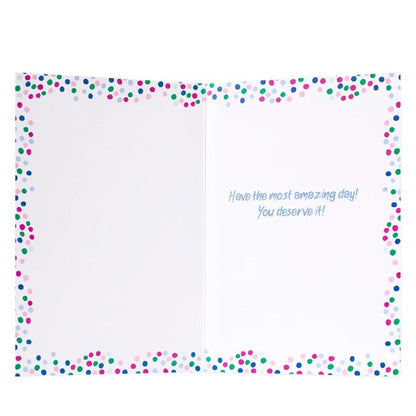 Connections from Hallmark Female Birthday Card - Balloon Garland