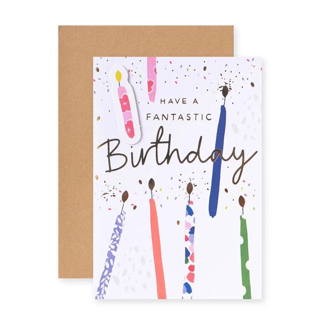 Connections from Hallmark Birthday Card - Candles