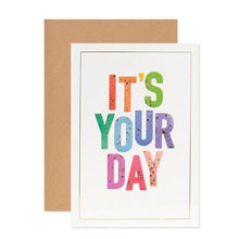 Connections from Hallmark Birthday Card - It's Your Day