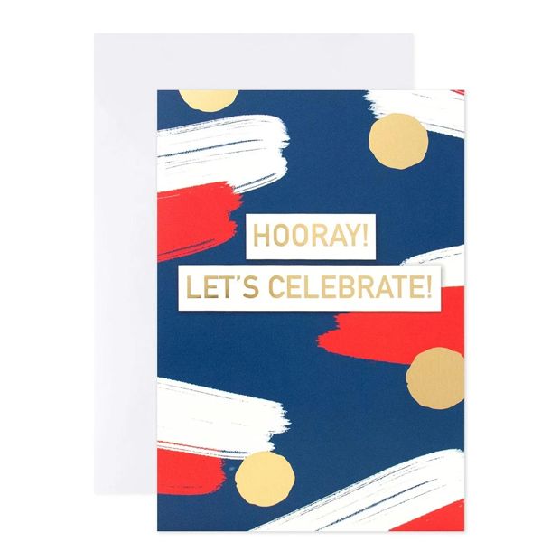 Connections from Hallmark Birthday Card - Hooray! Let's Celebrate!