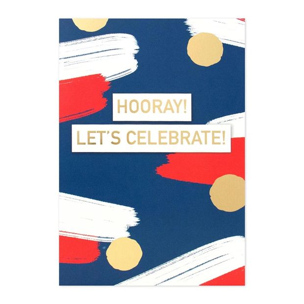 Connections from Hallmark Birthday Card - Hooray! Let's Celebrate!