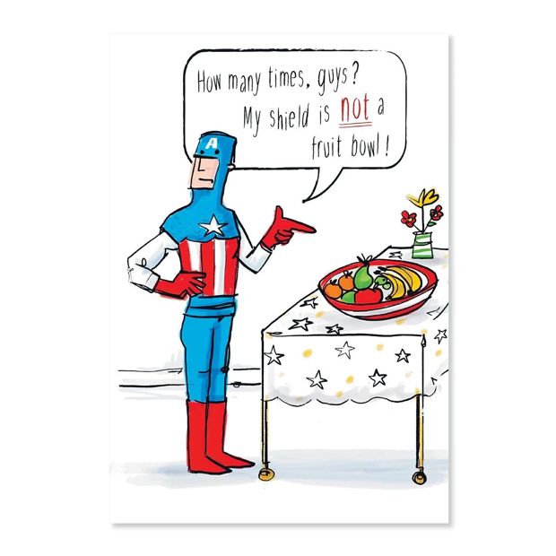 Hallmark Card - Captain America