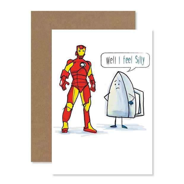 Superhero Card - Comic Character Design