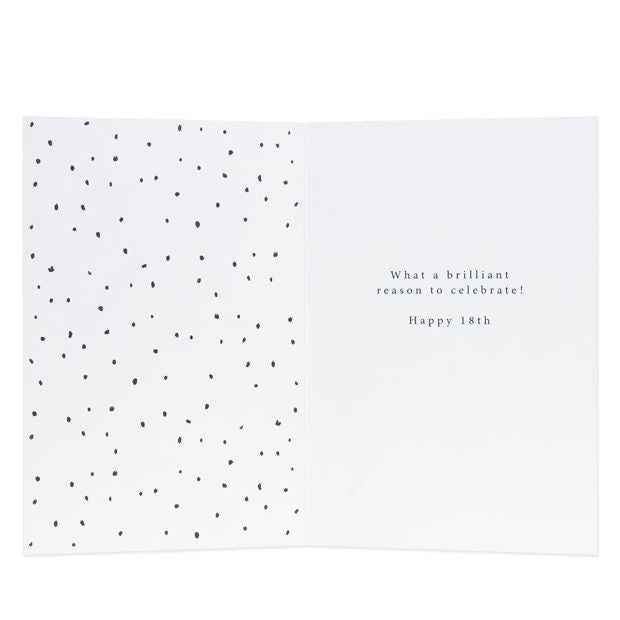 Connections from Hallmark 18th Birthday Card