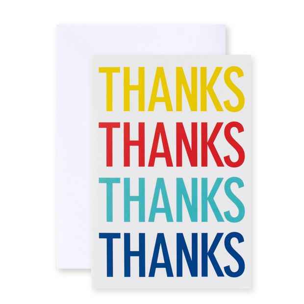 Thank You Cards - 12 Pack with Envelopes