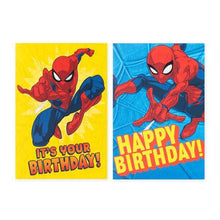 12 Pack Hallmark Birthday Cards - Marvel Spider-Man