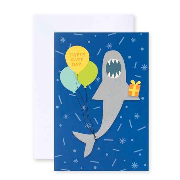 12 Pack Hallmark Kids Birthday Cards - Birthday Shark and Birthday Dinosaur