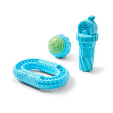 3 Pack Pet Toy Puppy, Blue - Anko