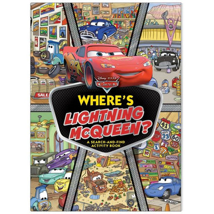 Disney Pixar Cars: Where's Lightning McQueen? - A Search-and-Find Activity Book
