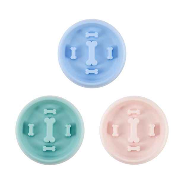 Pet Slow Feed Bowl, Assorted - Anko