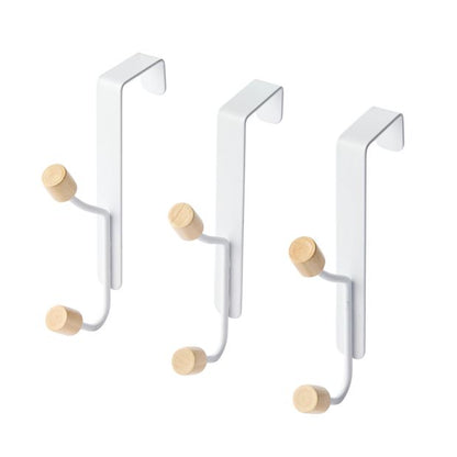 3 Pack Over The Door Hooks - Anko