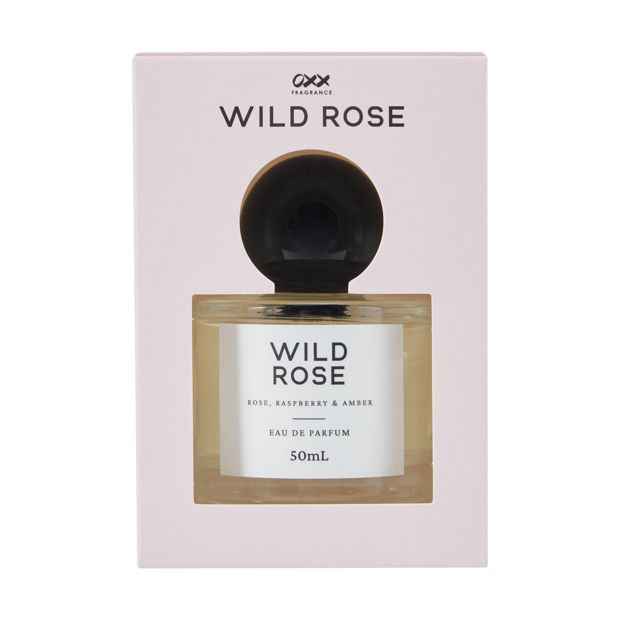 Wild Rose Eau De Parfum 50ml, Rose, Raspberry and Amber - OXX Fragrance
