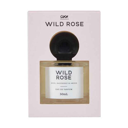 Wild Rose Eau De Parfum 50ml, Rose, Raspberry and Amber - OXX Fragrance