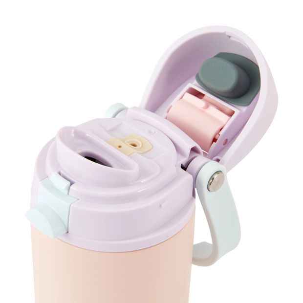 530ml Pink Dual Function Drink Bottle - Anko
