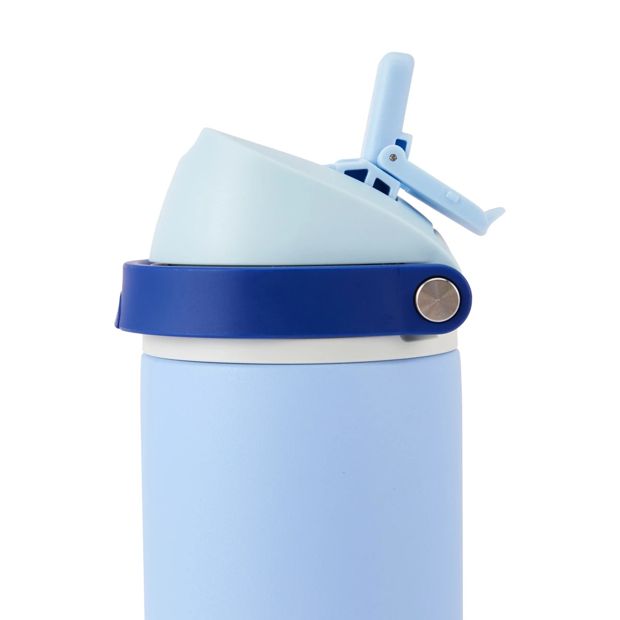 530ml Blue Dual Function Drink Bottle - Anko