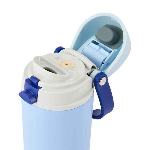 530ml Blue Dual Function Drink Bottle - Anko