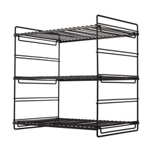 Black Wire 3 Tier Shelf - Anko