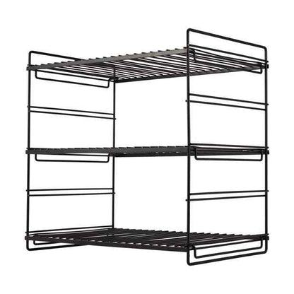 Black Wire 3 Tier Shelf - Anko
