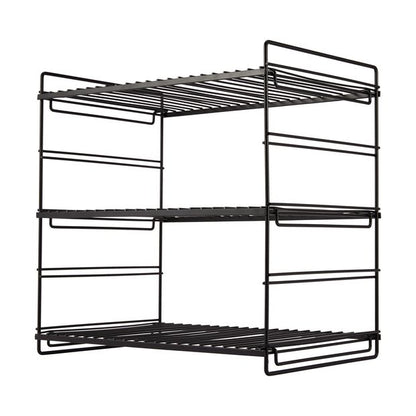 Black Wire 3 Tier Shelf - Anko