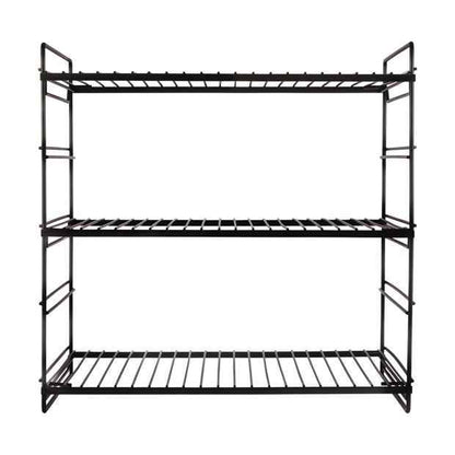 Black Wire 3 Tier Shelf - Anko