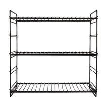 Black Wire 3 Tier Shelf - Anko