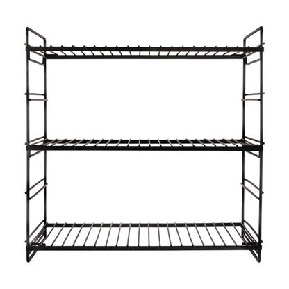 Black Wire 3 Tier Shelf - Anko