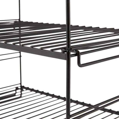 Black Wire 3 Tier Shelf - Anko