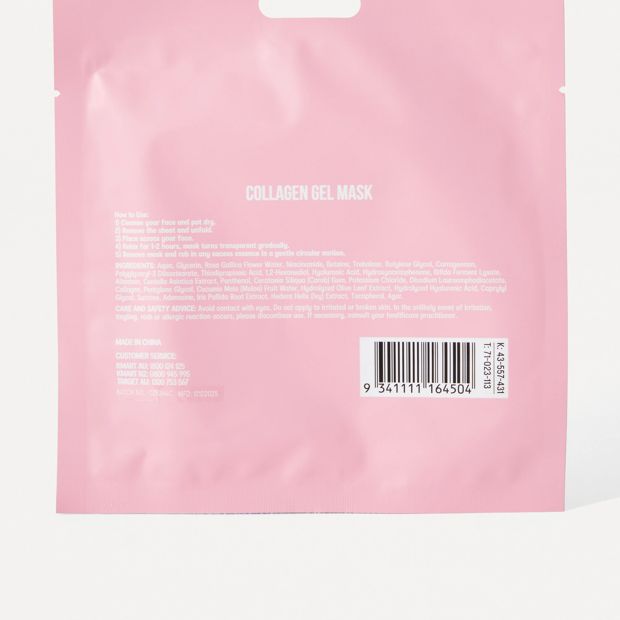 Collagen Real Deep Mask Niacinamide Low Molecular Hyaluronic Acid Solution and Low Molecular Collagen - OXX Skincare