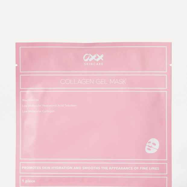 4 Pack Collagen Real Deep Mask Niacinamide Low Molecular Hyaluronic Acid Solution and Low Molecular Collagen - OXX Skincare