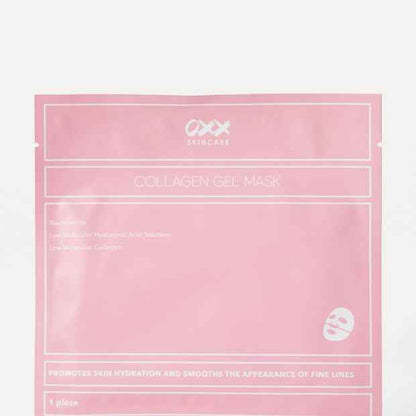 4 Pack Collagen Real Deep Mask Niacinamide Low Molecular Hyaluronic Acid Solution and Low Molecular Collagen - OXX Skincare