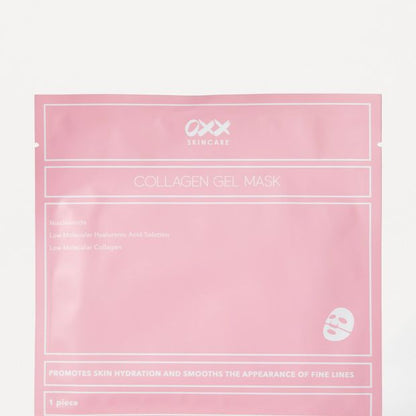 4 Pack Collagen Real Deep Mask Niacinamide Low Molecular Hyaluronic Acid Solution and Low Molecular Collagen - OXX Skincare
