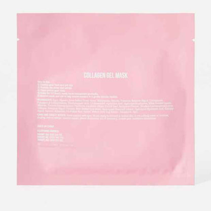 4 Pack Collagen Real Deep Mask Niacinamide Low Molecular Hyaluronic Acid Solution and Low Molecular Collagen - OXX Skincare