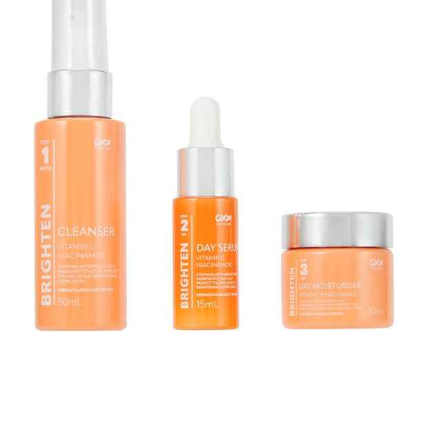 OXX Skincare Brighten Mini Set - Vitamin C and Niacinamide