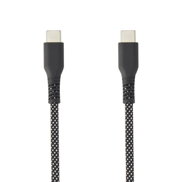 Magnetic USB-C to USB-C Cable Black - Anko