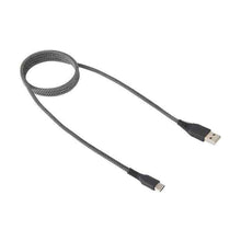 Magnetic USB-A to USB-C Cable  Black - Anko