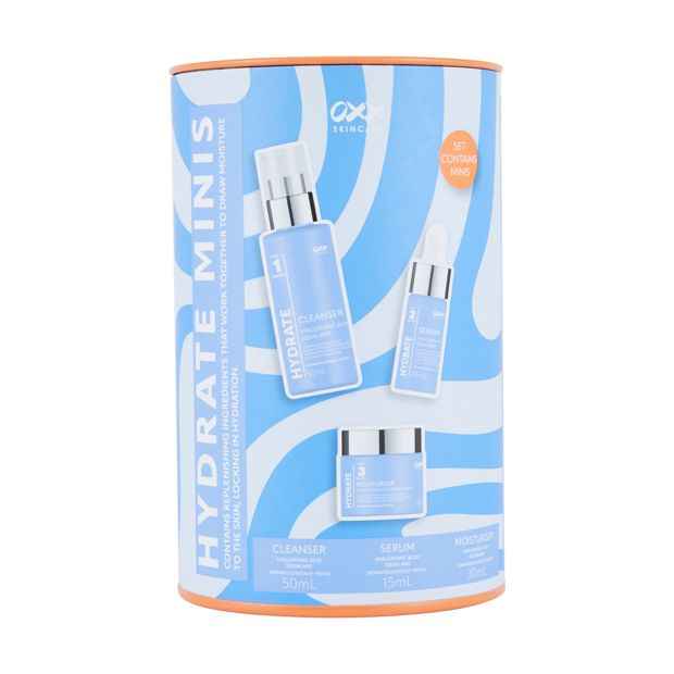 Hydrating Mini Set, Hyaluronic Acid and Squalane - OXX Skincare