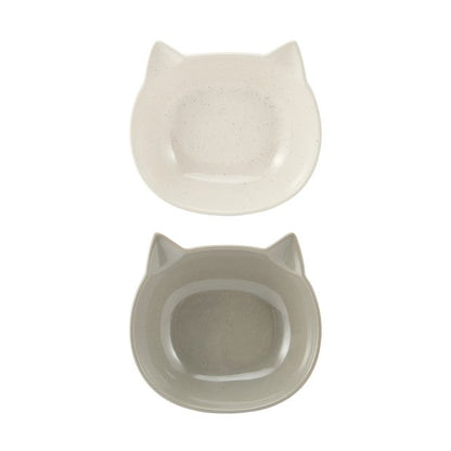 Cat Bowl Ceramic, Assorted - Anko