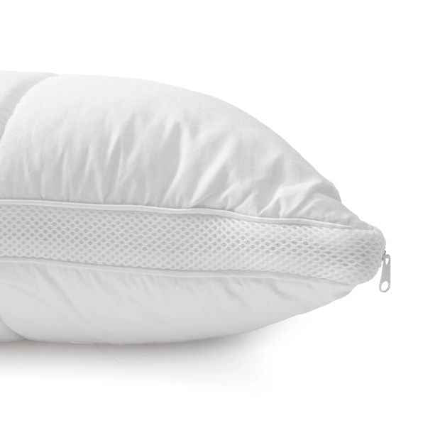 Adjustable Memory Foam Cooling Pillow, High Profile, White - Anko