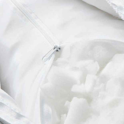 Adjustable Memory Foam Cooling Pillow, High Profile, White - Anko