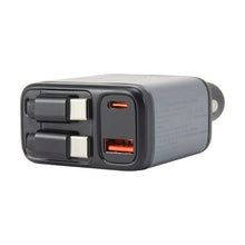 45W Dual USB-C Cable Car Charger - Anko
