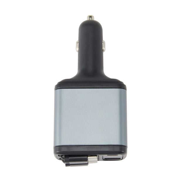 45W Dual USB-C Cable Car Charger - Anko