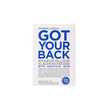Formula 10.0.6 12 Pack Got your Back Hydrocolloid Extra Large Blemish Patches - Salicylic Acid
