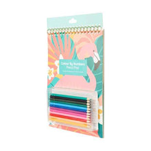 Number Colouring Art Pad with Pencils