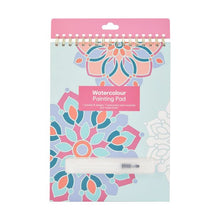 Watercolour Art Pad with Paints and Brush