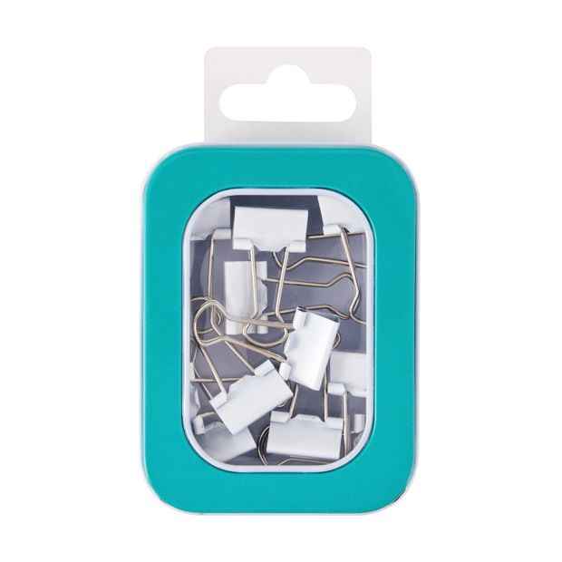 12 Pack Foldback Clips - Anko