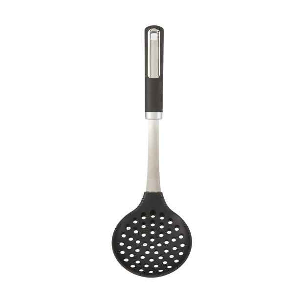 Silicone and Stainless Steel Skimmer with Soft Touch Handle - Anko