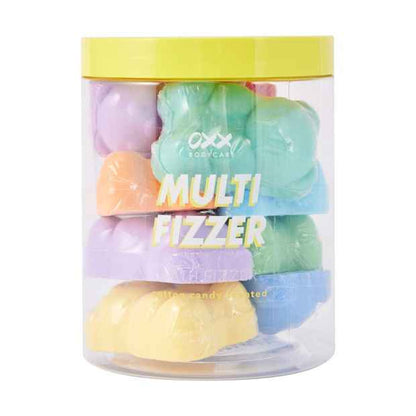 9 Pack Multi Bath Fizzer  Cotton Candy Scented - OXX Bodycare