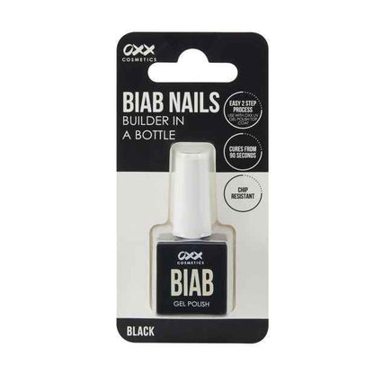 BIAB Gel Nail Polish  Black - OXX Cosmetics